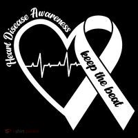 Heart Disease Awareness Keep The Beat Women's Hoodie thumb 2
