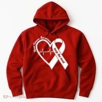 Heart Disease Awareness Keep The Beat Hoodie thumb 0