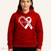 Heart Disease Awareness Keep The Beat Hoodie thumb 5