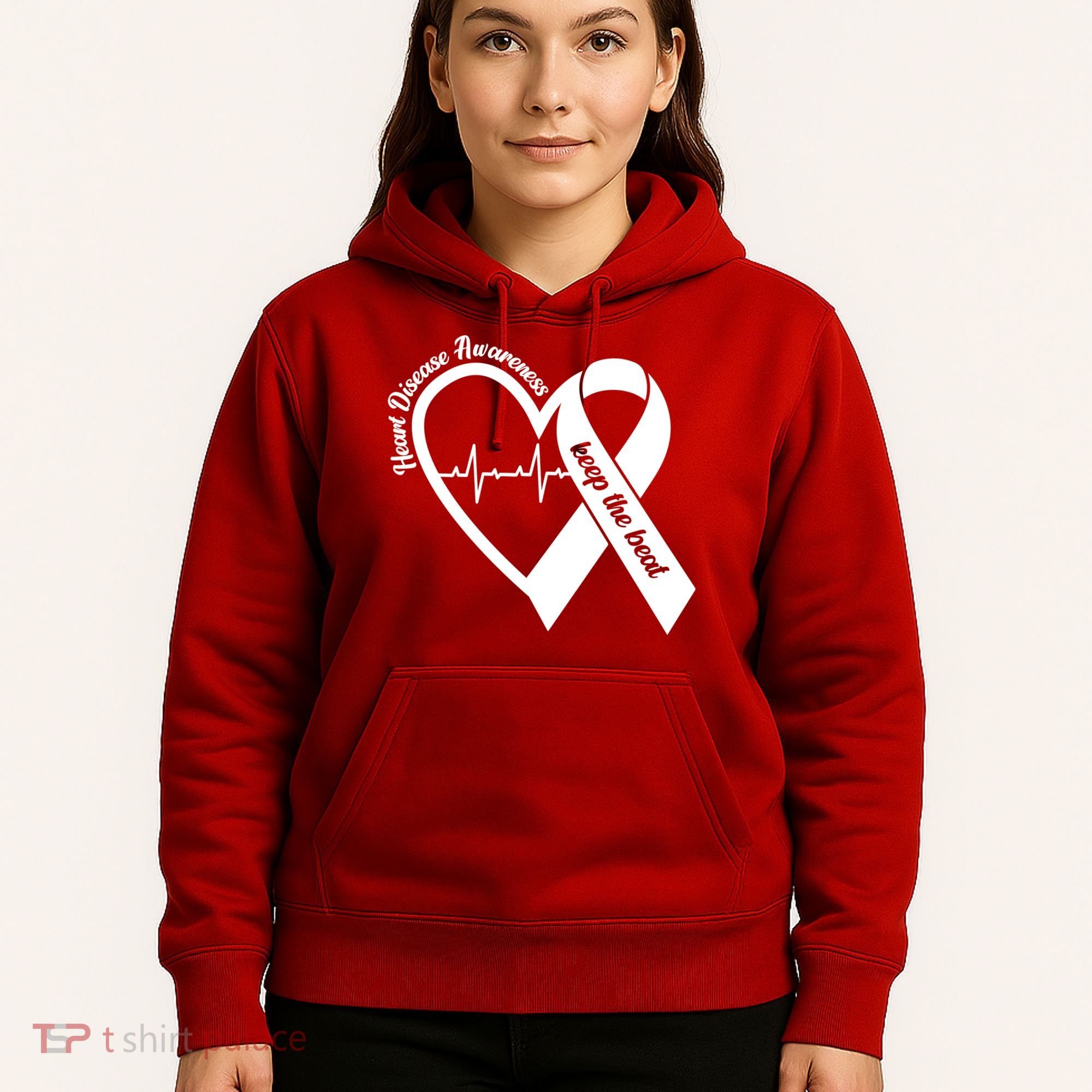 Heart Disease Awareness Keep The Beat Hoodie