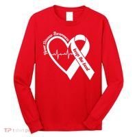 Heart Disease Awareness Keep The Beat Long Sleeve Shirt thumb 0