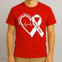 Heart Disease Awareness Keep The Beat T-Shirt thumb 3
