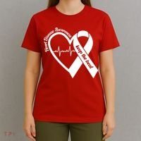 Heart Disease Awareness Keep The Beat T-Shirt thumb 4