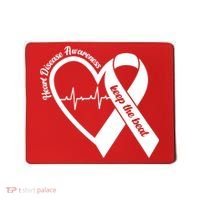 Heart Disease Awareness Keep The Beat Mousepad thumb 0