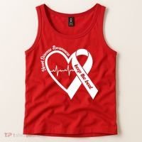 Heart Disease Awareness Keep The Beat Tank Top thumb 2