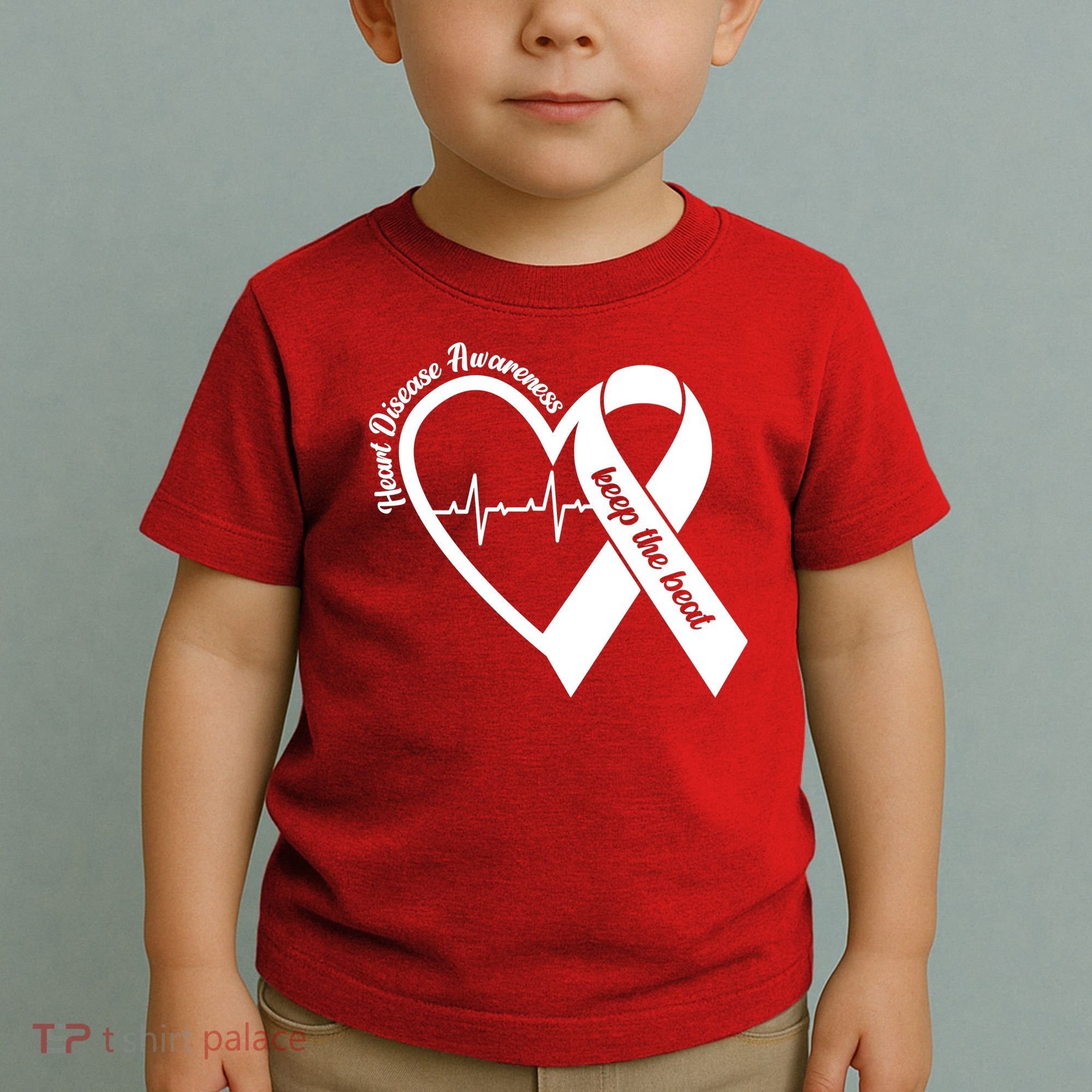 Heart Disease Awareness Keep The Beat Toddler T-Shirt