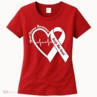 Heart Disease Awareness Keep The Beat Women's T-Shirt thumb 0