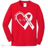 Heart Disease Awareness Keep The Beat Kids Long Sleeve Shirt thumb 0
