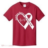 Heart Disease Awareness Keep The Beat Kids T-Shirt thumb 0