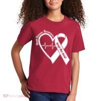 Heart Disease Awareness Keep The Beat Kids T-Shirt thumb 2