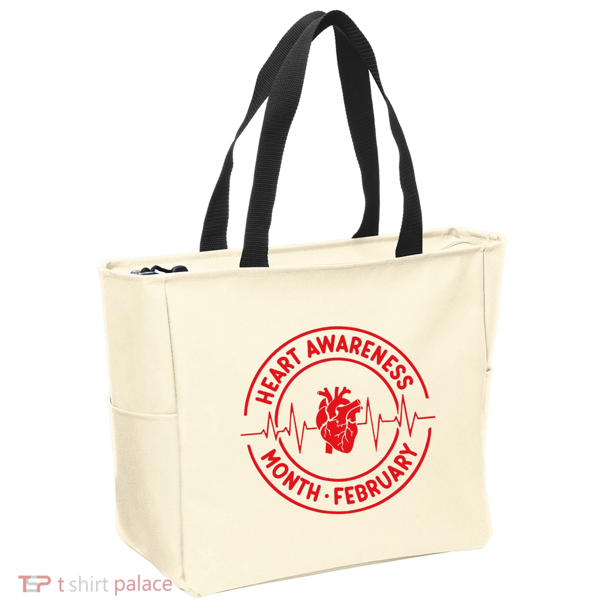 Heart Disease Awareness Month February Squad Chd Awareness Tote Bag