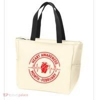Heart Disease Awareness Month February Squad Chd Awareness Tote Bag thumb 3