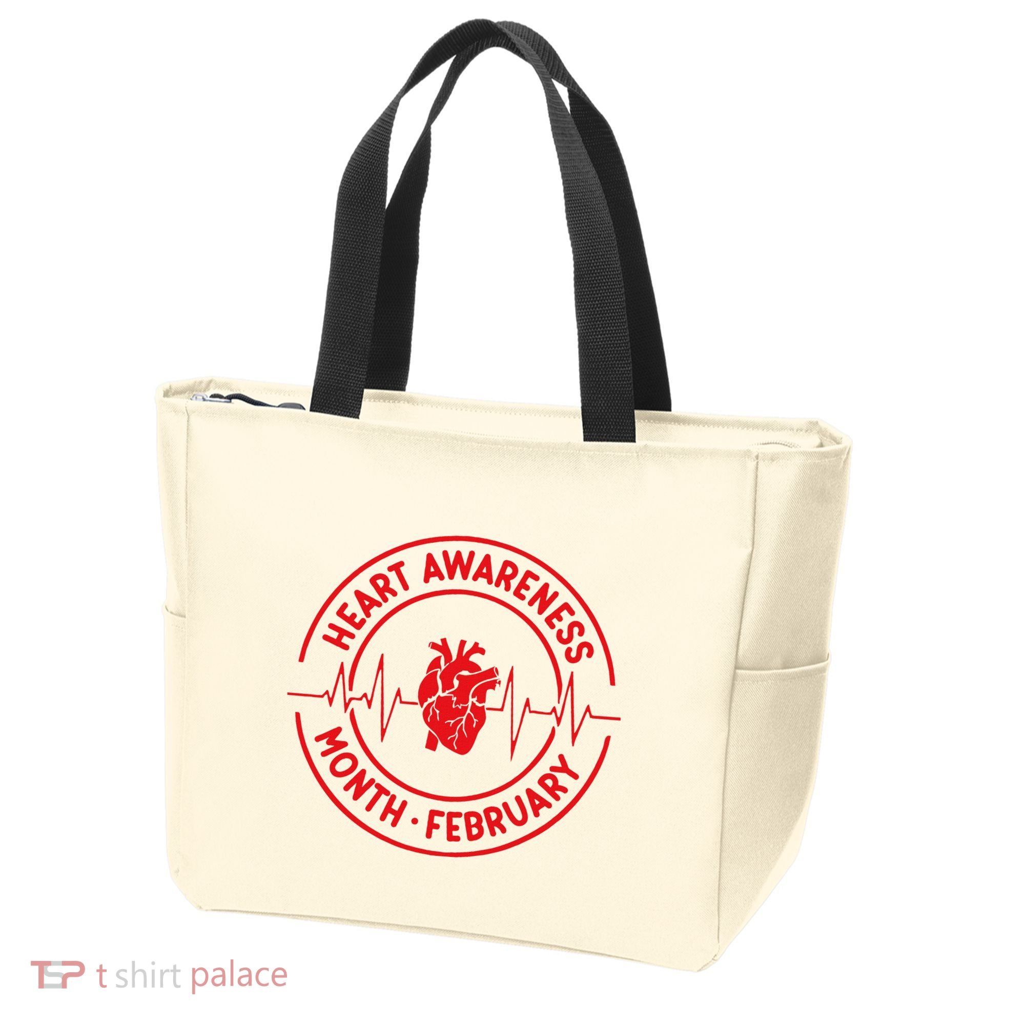 Heart Disease Awareness Month February Squad Chd Awareness Tote Bag