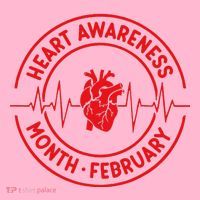 Heart Disease Awareness Month February Squad Chd Awareness Coaster thumb 2