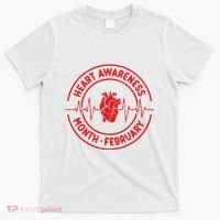 Heart Disease Awareness Month February Squad Chd Awareness T-Shirt thumb 0