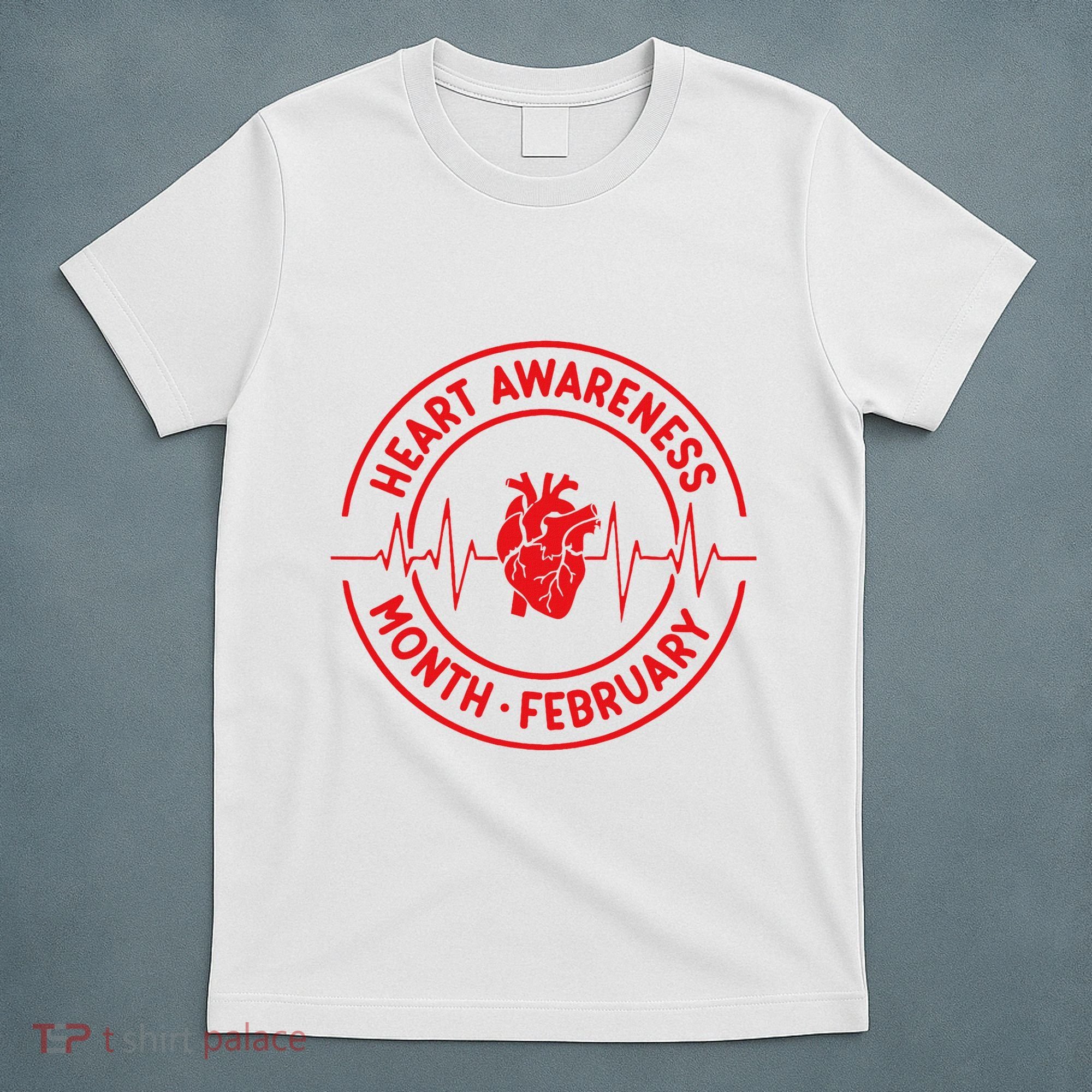 Heart Disease Awareness Month February Squad Chd Awareness T-Shirt