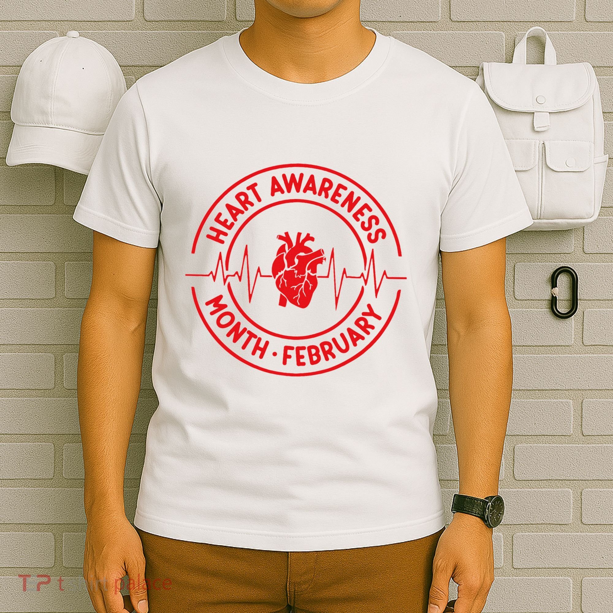 Heart Disease Awareness Month February Squad Chd Awareness T-Shirt
