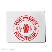 Heart Disease Awareness Month February Squad Chd Awareness Mousepad thumb 0
