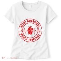 Heart Disease Awareness Month February Squad Chd Awareness Women's T-Shirt thumb 0