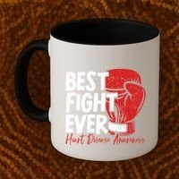 Heart Disease Awareness Month Heartbeat Gift Coffee Mug thumb 2