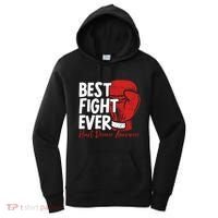 Heart Disease Awareness Month Heartbeat Gift Women's Hoodie thumb 0