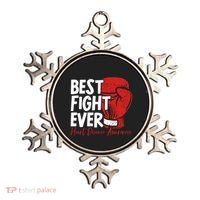 Heart Disease Awareness Month Heartbeat Gift Ornament thumb 0