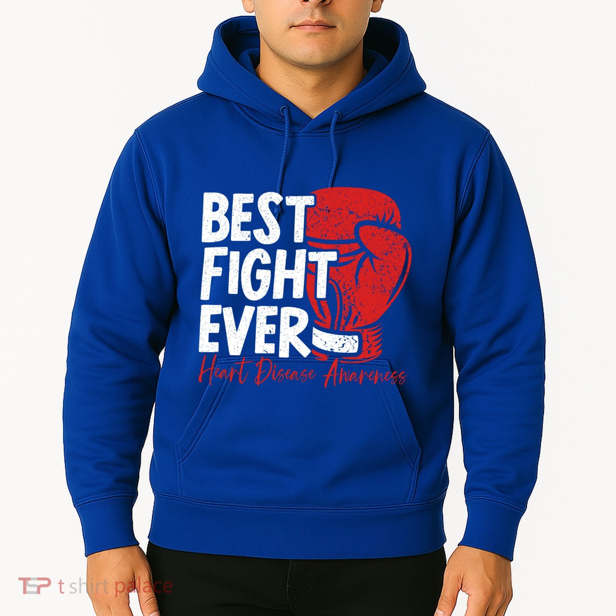Heart Disease Awareness Month Heartbeat Gift Hoodie