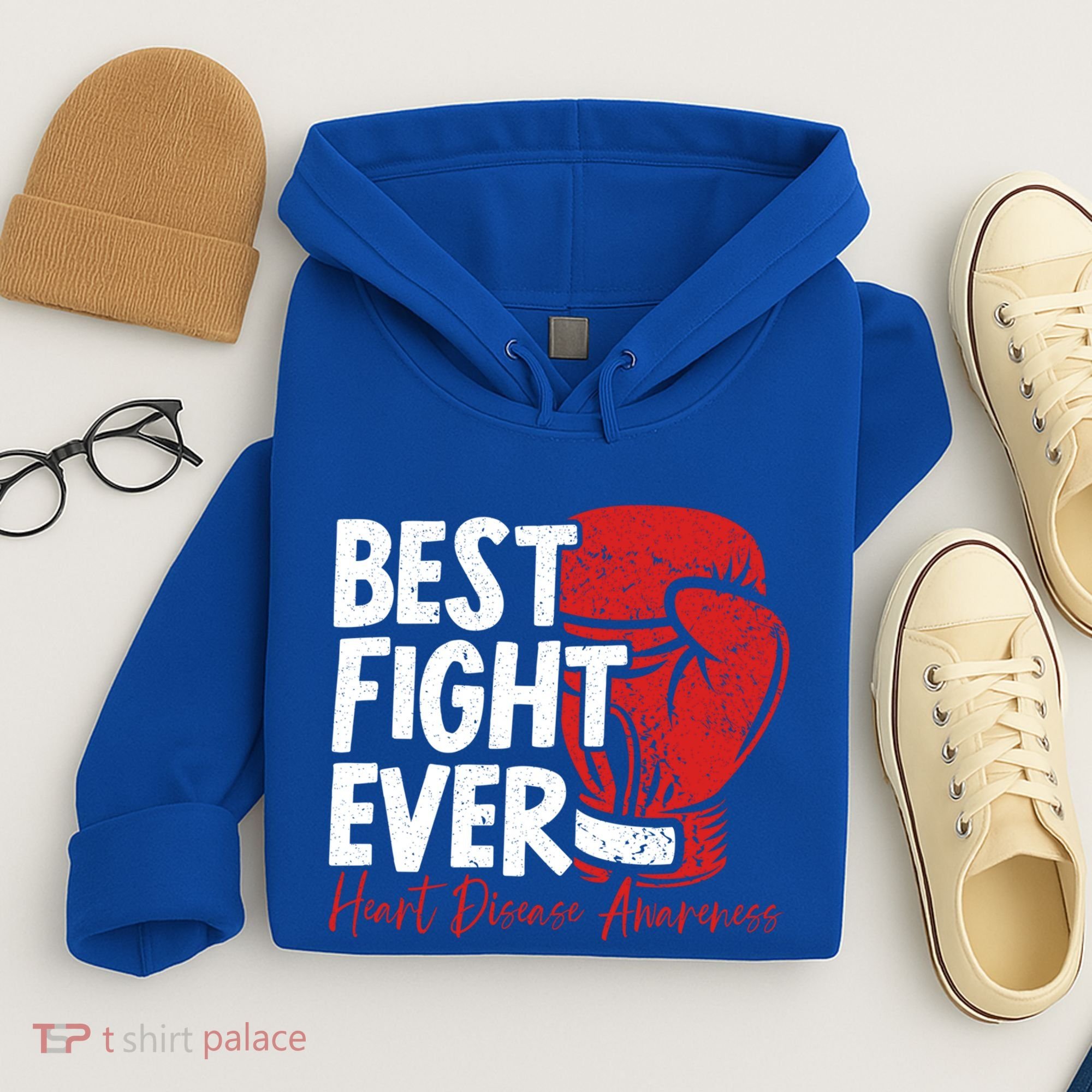 Heart Disease Awareness Month Heartbeat Gift Hoodie