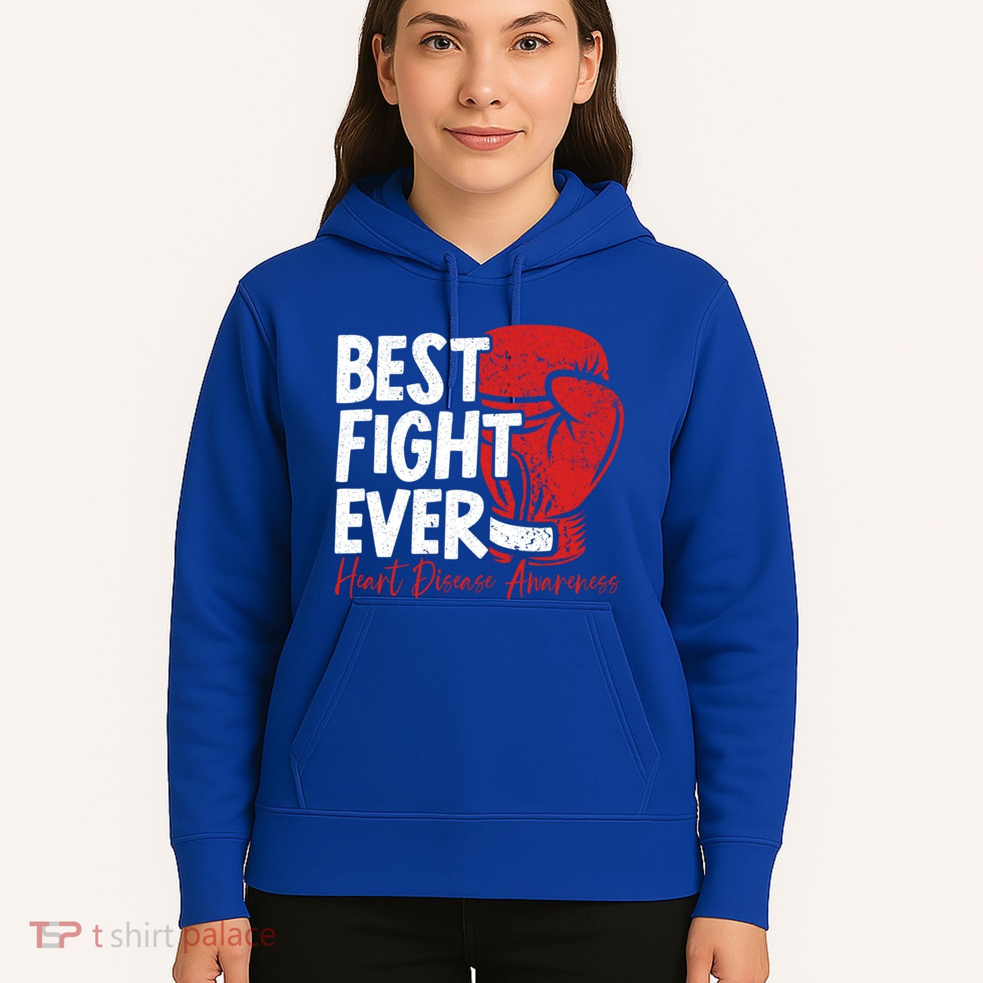 Heart Disease Awareness Month Heartbeat Gift Hoodie