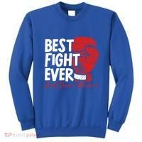 Heart Disease Awareness Month Heartbeat Gift Sweatshirt thumb 0
