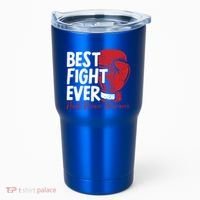 Heart Disease Awareness Month Heartbeat Gift Tumbler thumb 0