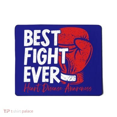 Heart Disease Awareness Month Heartbeat Gift Mousepad