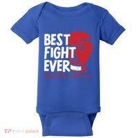 Heart Disease Awareness Month Heartbeat Gift Baby Bodysuit thumb 0