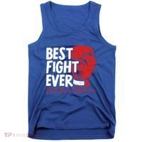 Heart Disease Awareness Month Heartbeat Gift Tank Top thumb 0