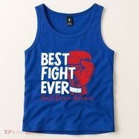 Heart Disease Awareness Month Heartbeat Gift Tank Top thumb 2