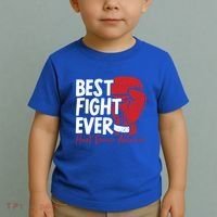Heart Disease Awareness Month Heartbeat Gift Toddler T-Shirt thumb 2