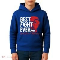 Heart Disease Awareness Month Heartbeat Gift Kids Hoodie thumb 4