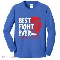 Heart Disease Awareness Month Heartbeat Gift Kids Long Sleeve Shirt thumb 0