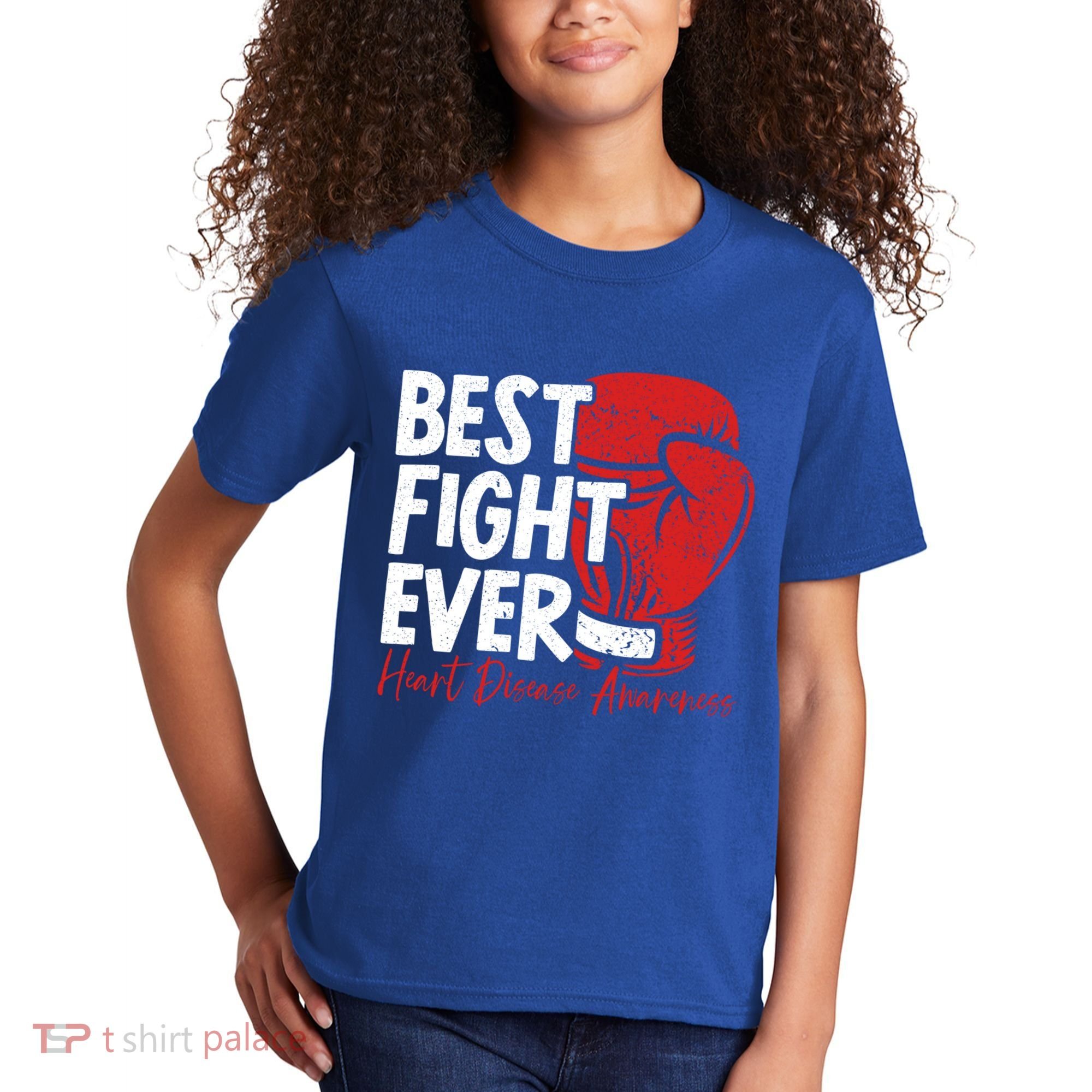 Heart Disease Awareness Month Heartbeat Gift Kids T-Shirt