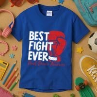 Heart Disease Awareness Month Heartbeat Gift Kids T-Shirt thumb 3