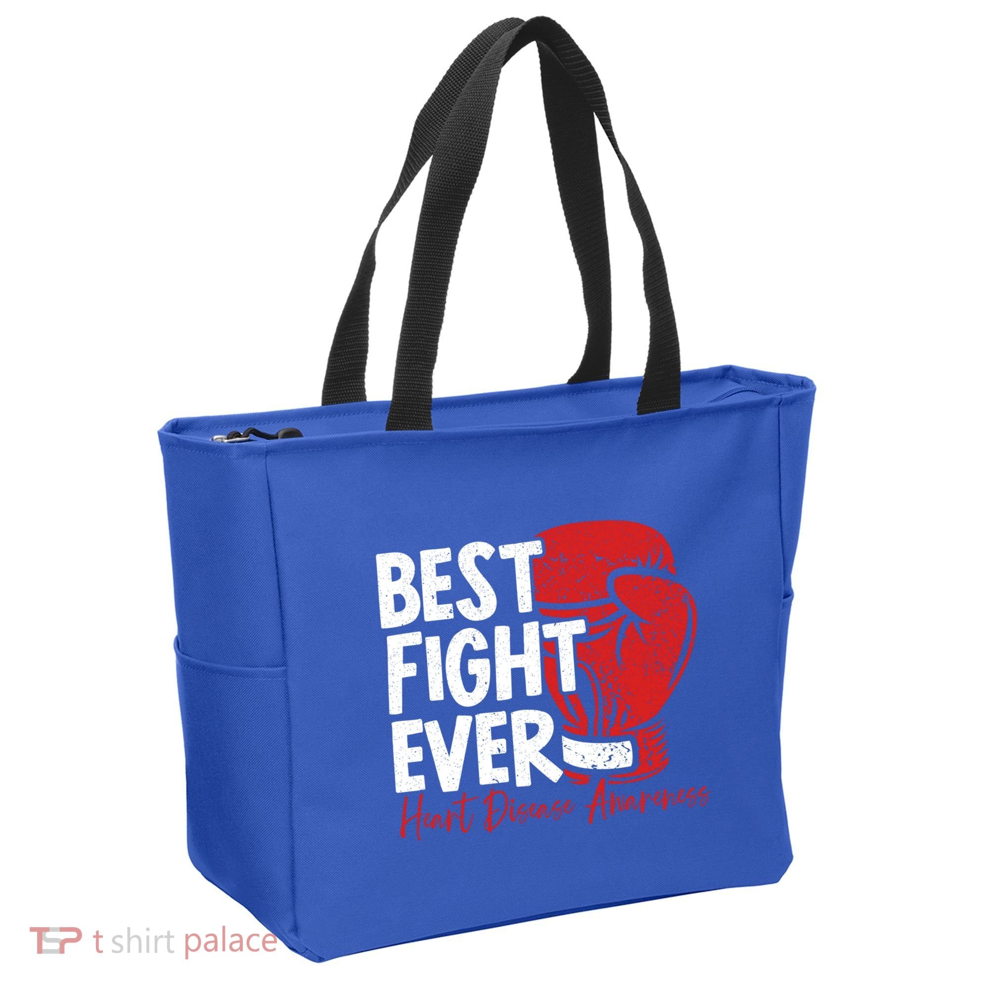 Heart Disease Awareness Month Heartbeat Gift Tote Bag