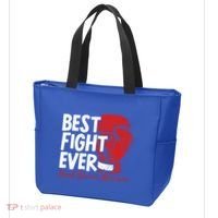 Heart Disease Awareness Month Heartbeat Gift Tote Bag thumb 3
