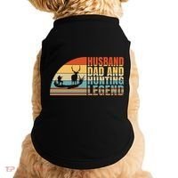 Husband Dad And Hunting Legend Deer Hunting Dad Gift Doggie Tank thumb 0
