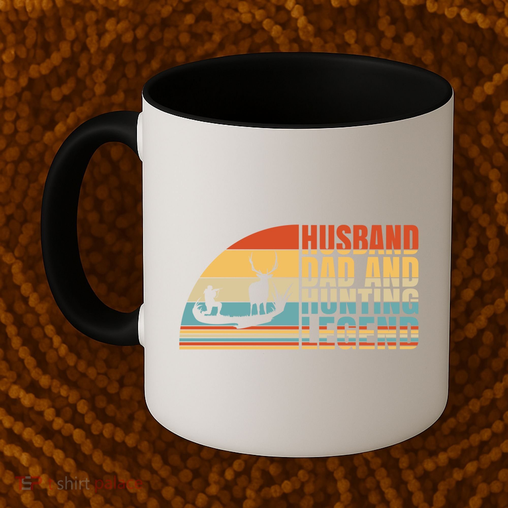 Husband Dad And Hunting Legend Deer Hunting Dad Gift Coffee Mug