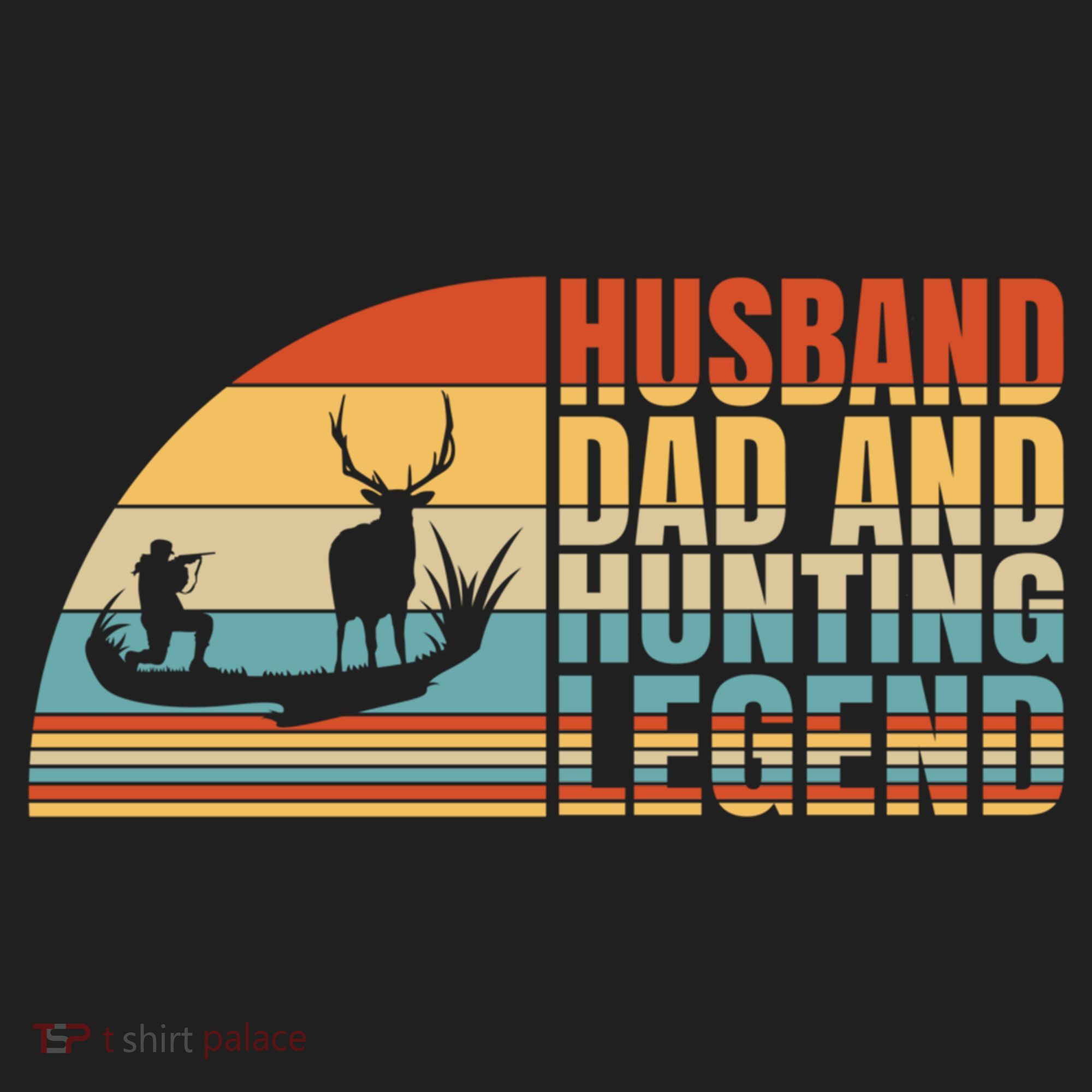 Husband Dad And Hunting Legend Deer Hunting Dad Gift Beanie
