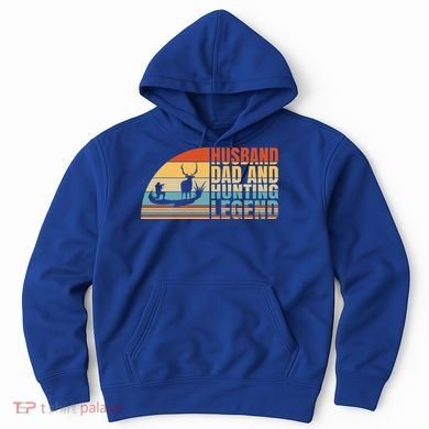 Husband Dad And Hunting Legend Deer Hunting Dad Gift Hoodie