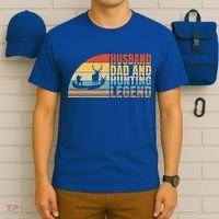 Husband Dad And Hunting Legend Deer Hunting Dad Gift T-Shirt thumb 6