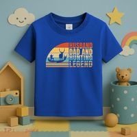 Husband Dad And Hunting Legend Deer Hunting Dad Gift Toddler T-Shirt thumb 3