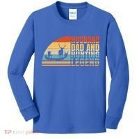 Husband Dad And Hunting Legend Deer Hunting Dad Gift Kids Long Sleeve Shirt thumb 0