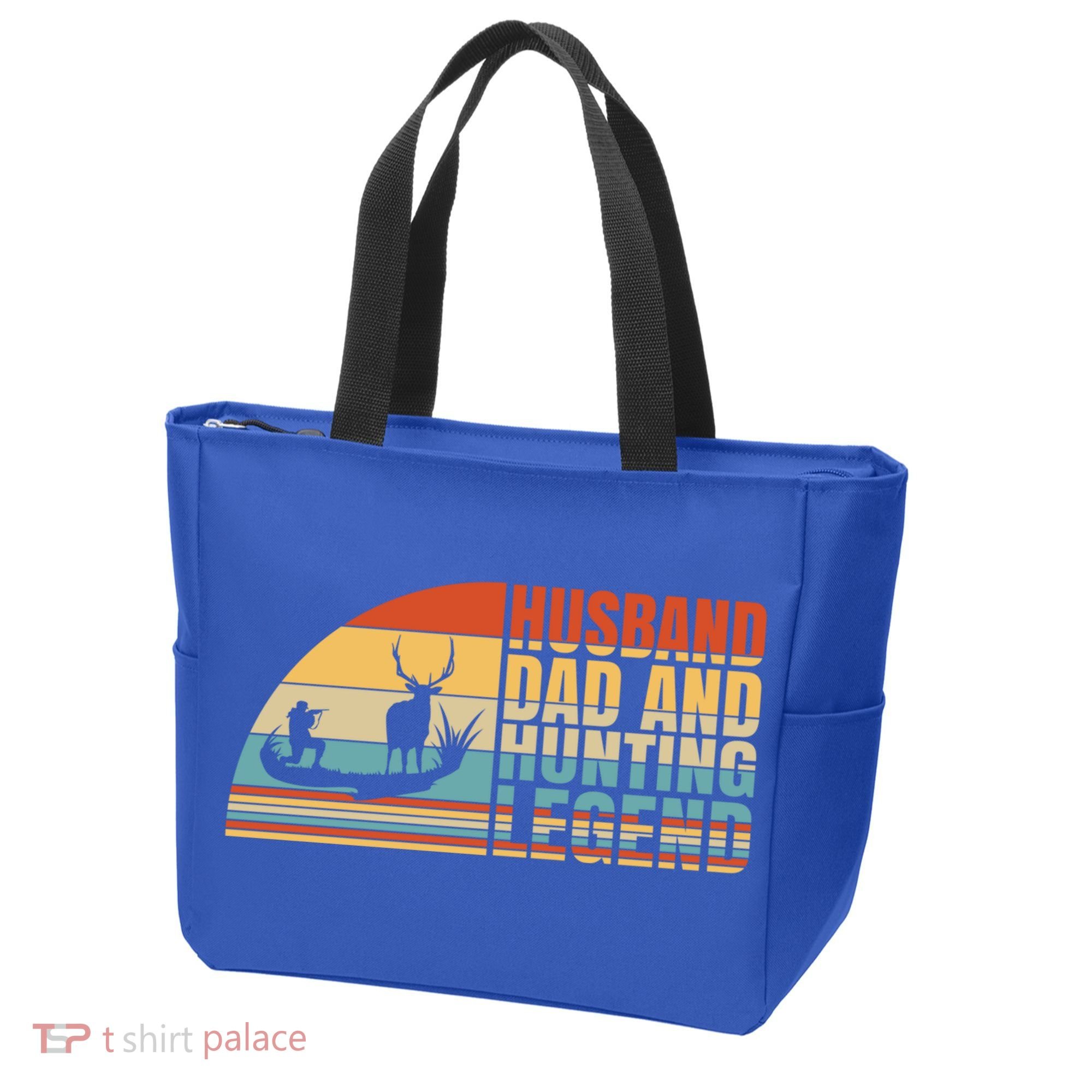 Husband Dad And Hunting Legend Deer Hunting Dad Gift Tote Bag